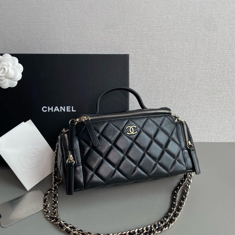 💎Chanel香奈兒|24K黑金相機包 |手提單肩斜挎包|97新芯片款-2