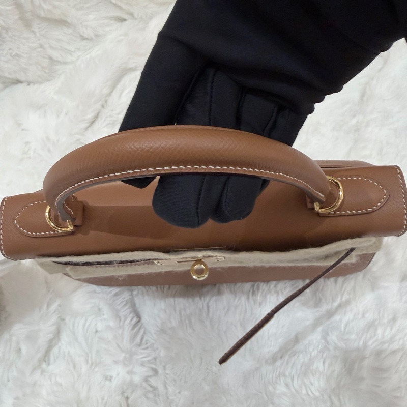 Hermes/ Kelly 25/ 金棕金扣/ Y刻-6