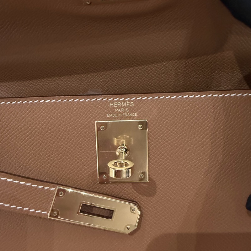 Hermes/ Kelly 25/ 金棕金扣/ Y刻-24