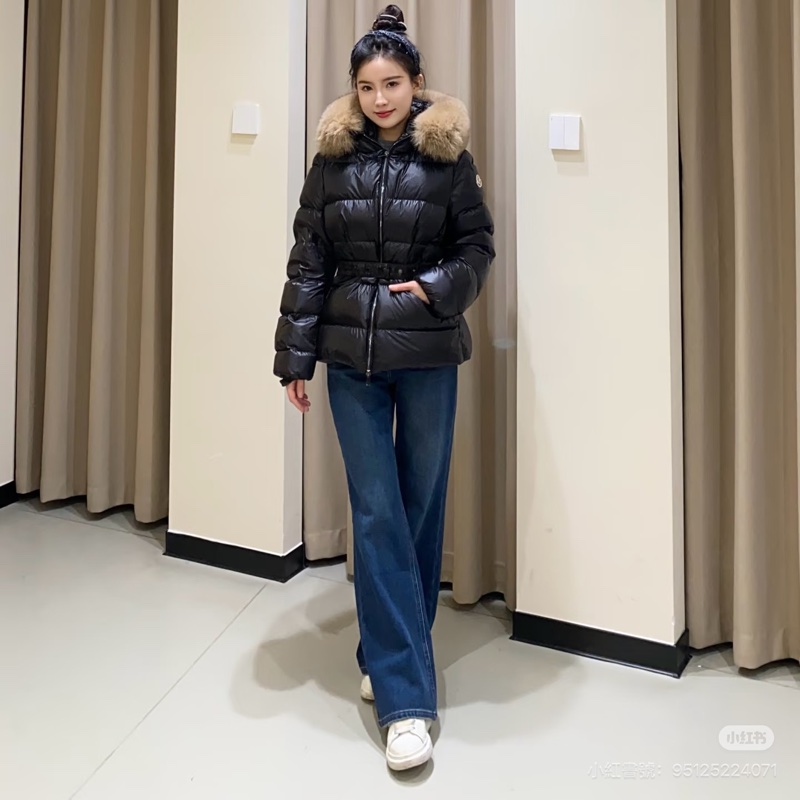 Moncler Boed Hooded Shearling 鵝絨 狐貍毛 輕羽絨 連帽 羽絨外套 防風外套 夾克-23