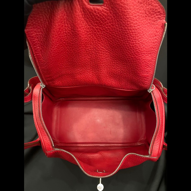 Hermes Lindy 26 Q5 中國紅-9