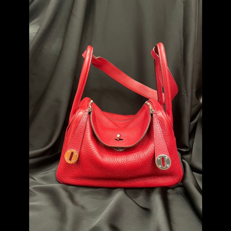 Hermes Lindy 26 Q5 中國紅-14