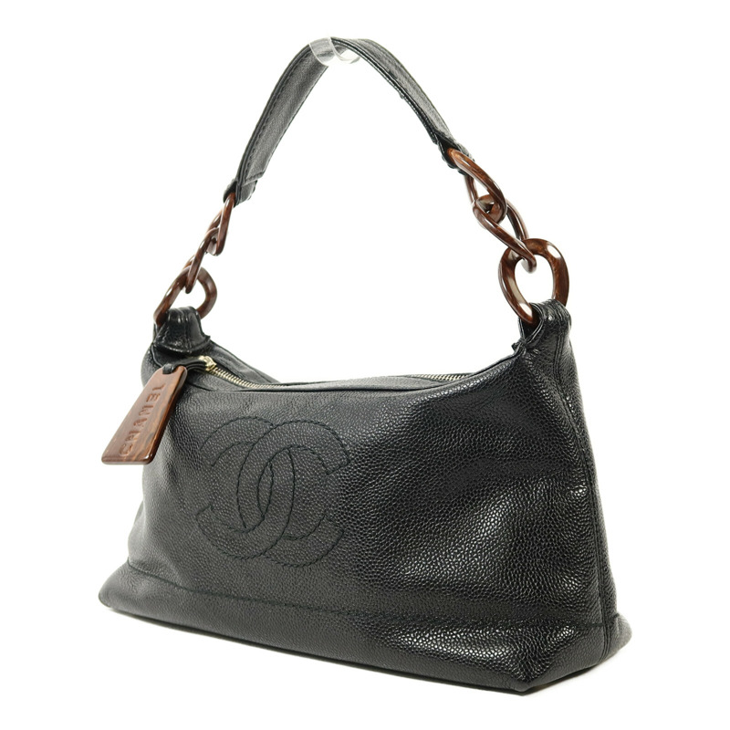 CHANEL 牛皮皮革Vintage Hobo Bag肩背袋-2