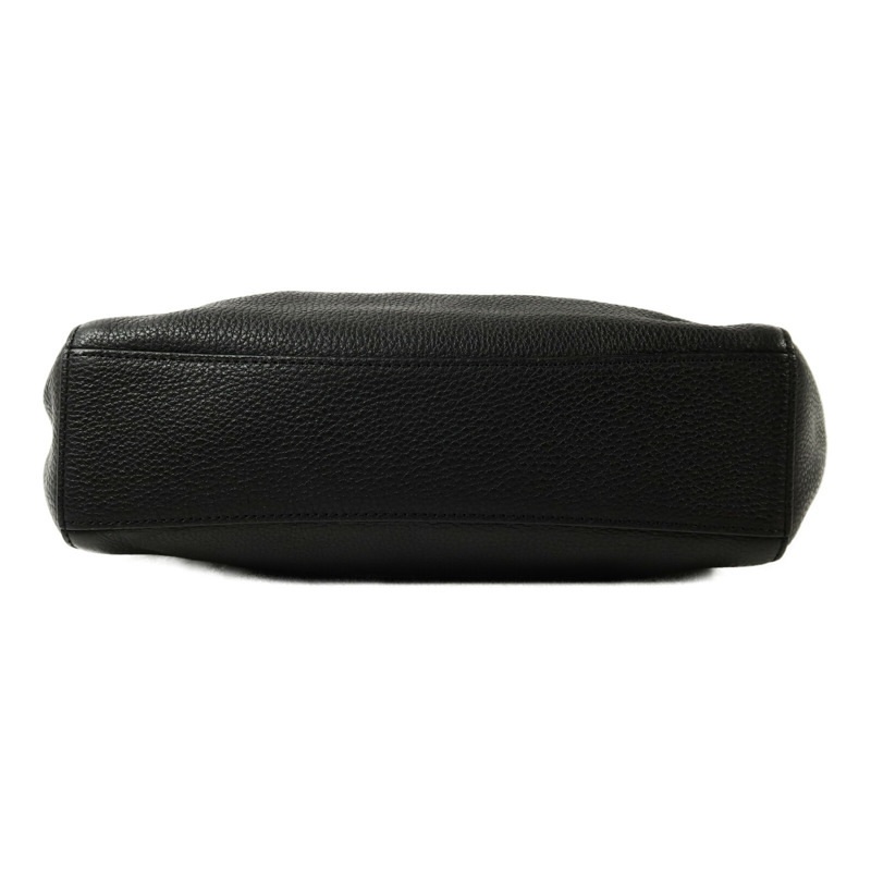 COACH 牛皮皮革2 Way Shoulder手挽肩背兩用袋-3