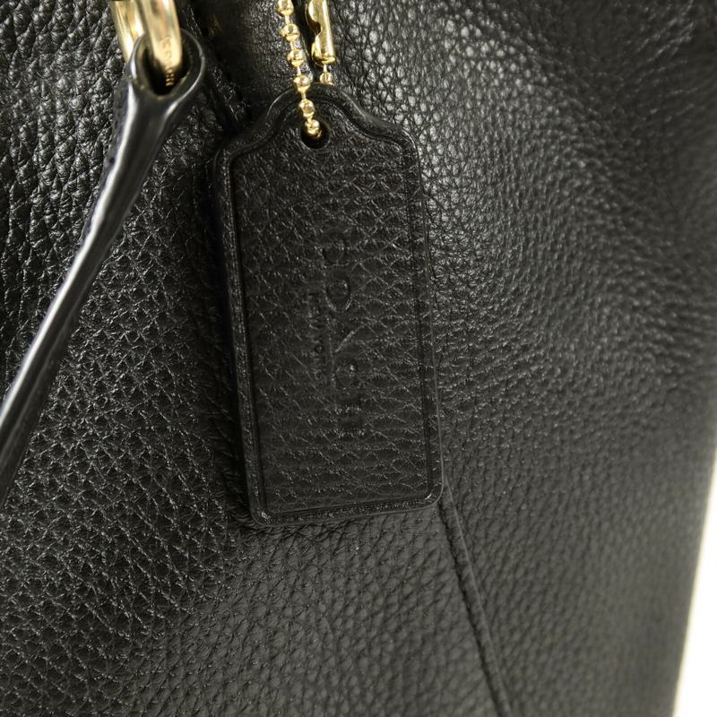 COACH 牛皮皮革2 Way Shoulder手挽肩背兩用袋-6