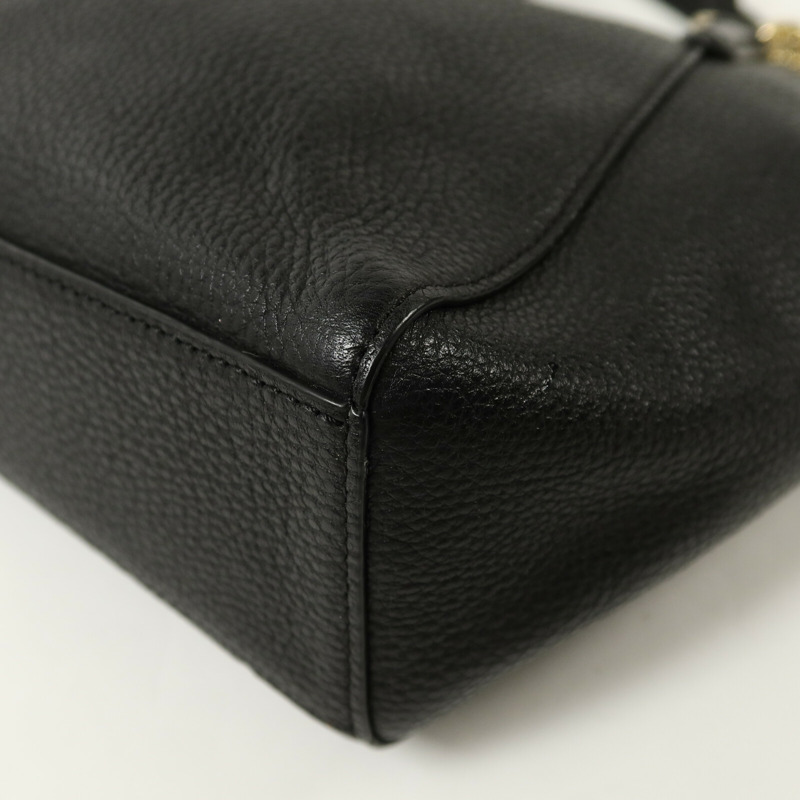 COACH 牛皮皮革2 Way Shoulder手挽肩背兩用袋-10