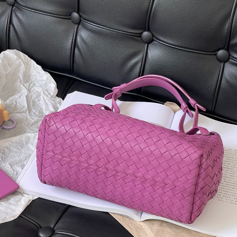 葆蝶家 Bottega Veneta bv雙橋包小號樹莓色 原始小號 配件帶鏡子-4