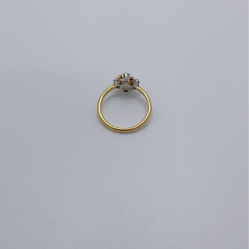 蒂芙尼Tiffany 史隆伯傑 Schlumberger系列Lynn戒指 18K金 交叉的「X」造型-2