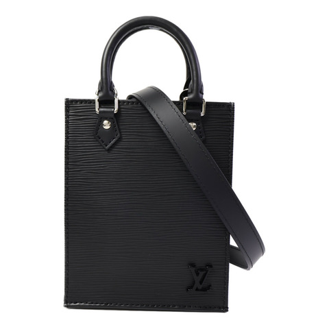 LOUIS VUITTON Epi Petit Sac Plat手挽肩背兩用袋