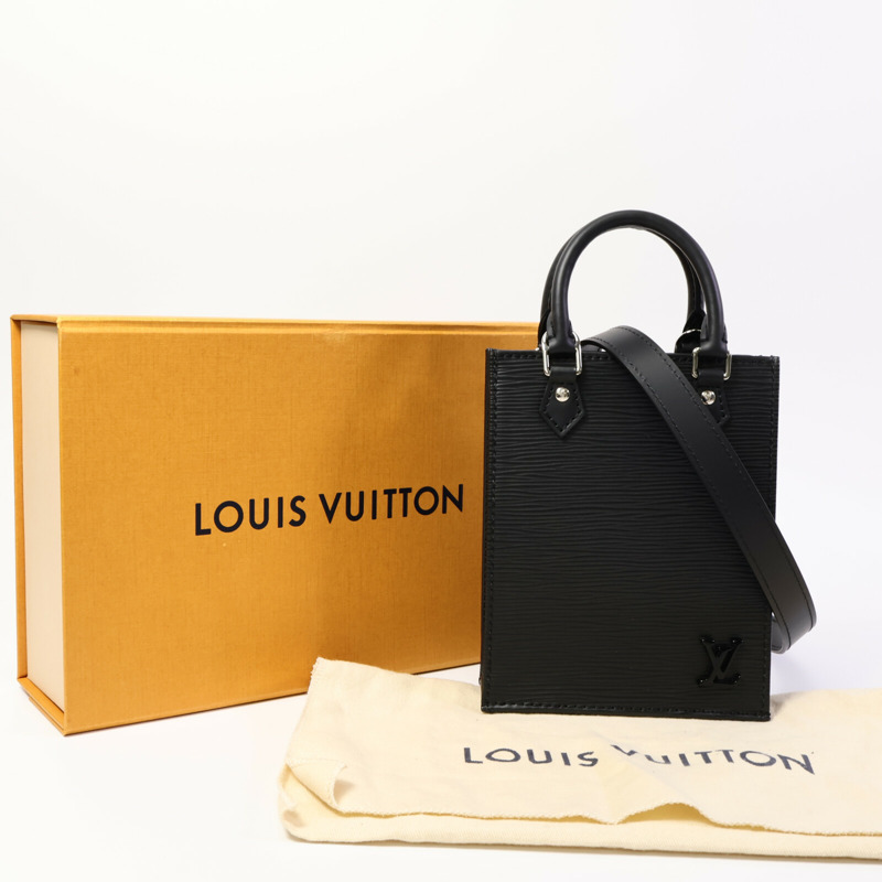 LOUIS VUITTON Epi Petit Sac Plat手挽肩背兩用袋-8