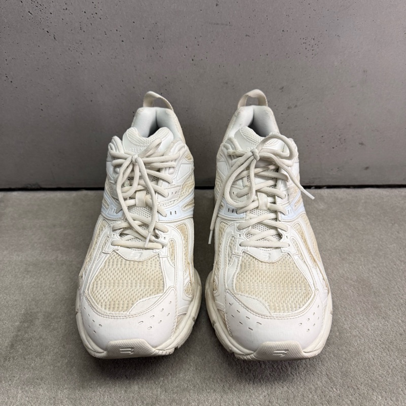 二手米白Balenciaga X pander 彈簧鞋-5