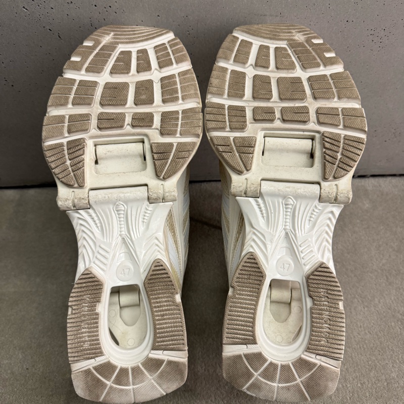二手米白Balenciaga X pander 彈簧鞋-8