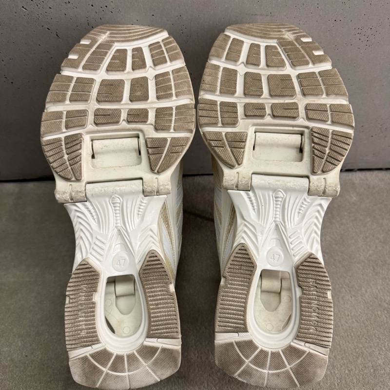 二手米白Balenciaga X pander 彈簧鞋-10