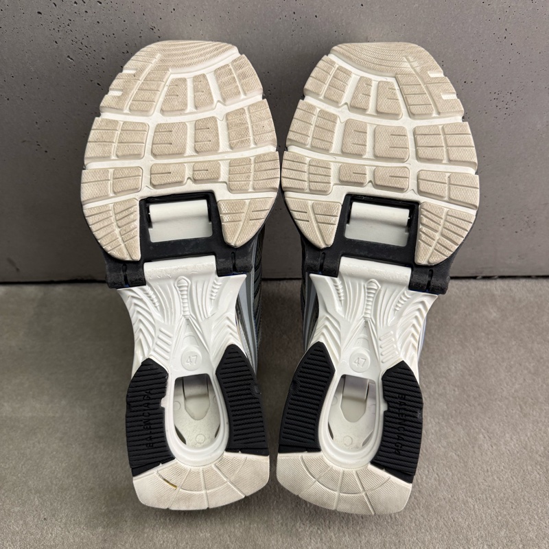 二手藍銀Balenciaga X pander 彈簧鞋-4