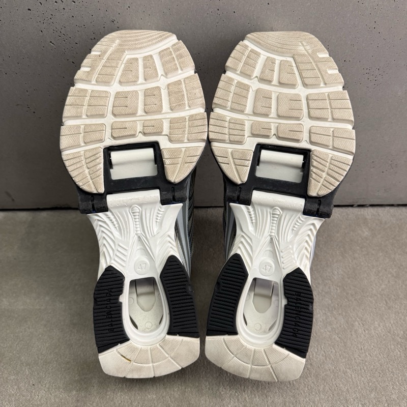 二手藍銀Balenciaga X pander 彈簧鞋-10
