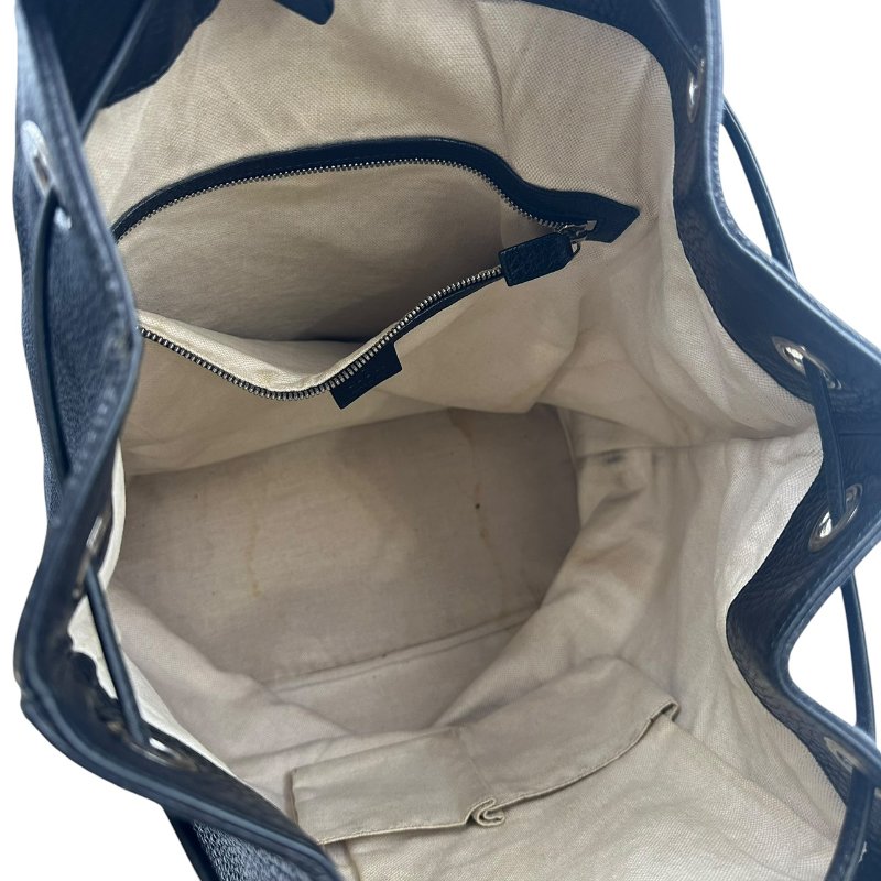【美收精品】Gucci 黑色後背包 C-584【隔月月中將轉賣至日本 上架期限30天】-10