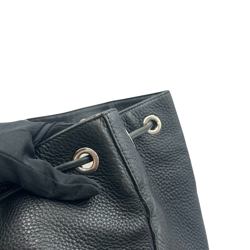 【美收精品】Gucci 黑色後背包 C-584【隔月月中將轉賣至日本 上架期限30天】-12