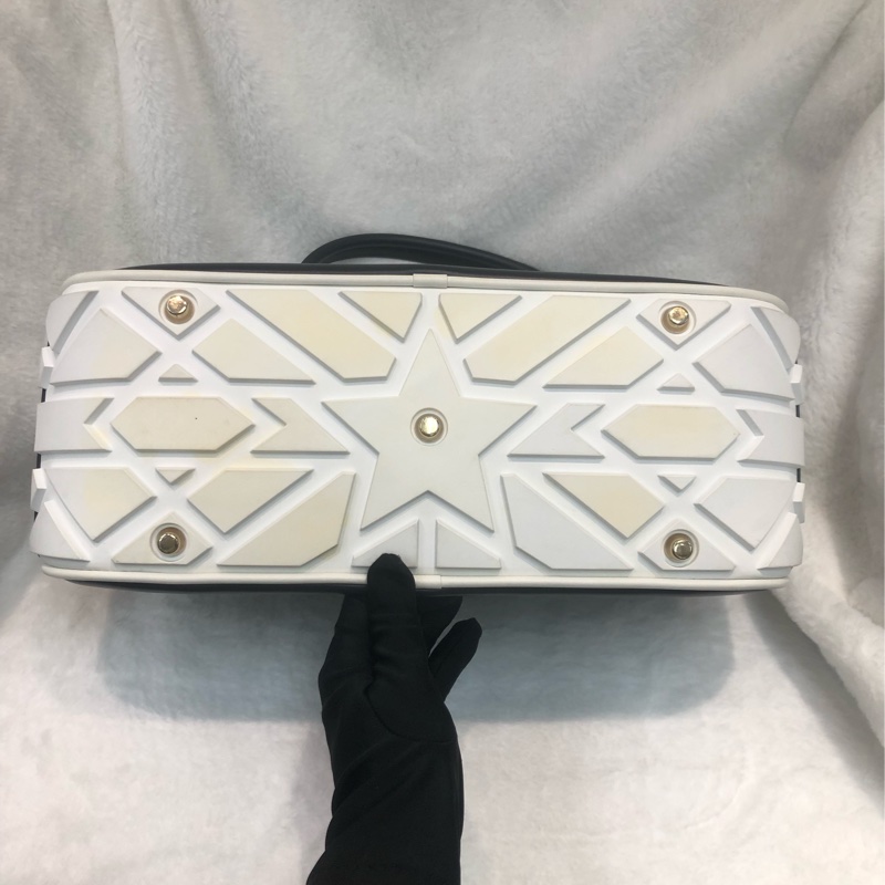 Dior 藍白色保齡袋 2Way XC548-5