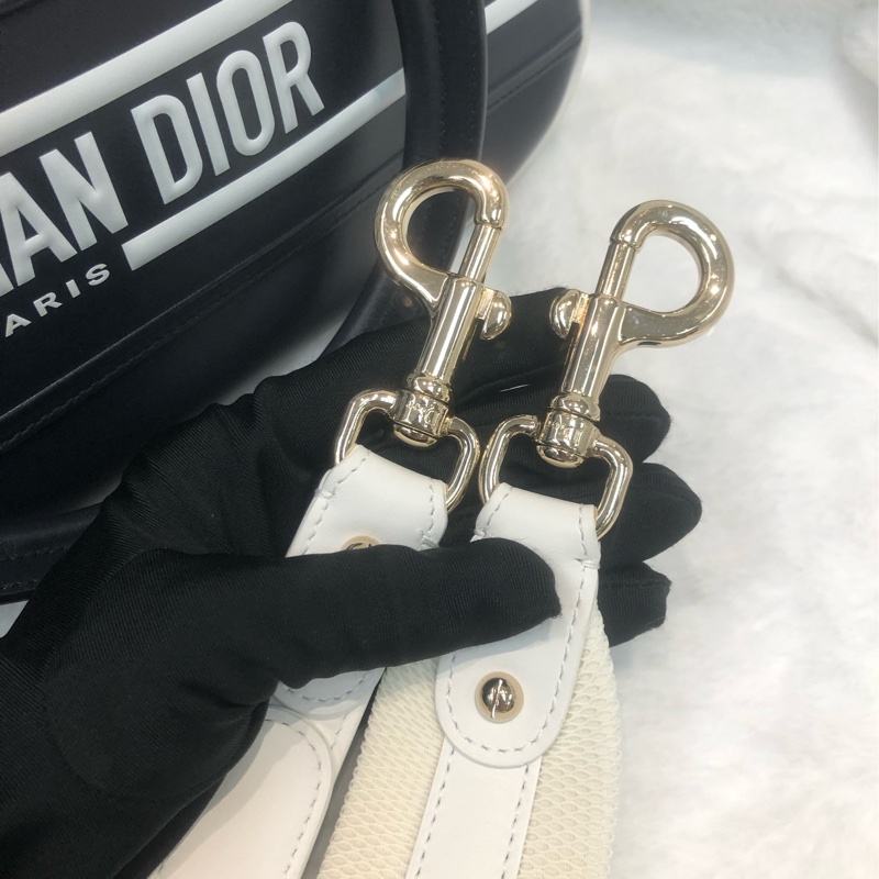 Dior 藍白色保齡袋 2Way XC548-9