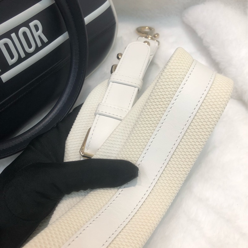 Dior 藍白色保齡袋 2Way XC548-14