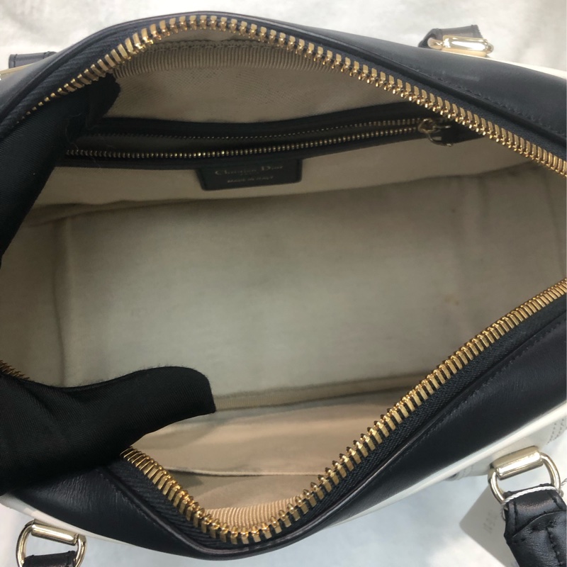 Dior 藍白色保齡袋 2Way XC548-21