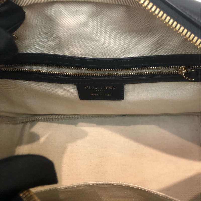 Dior 藍白色保齡袋 2Way XC548-24