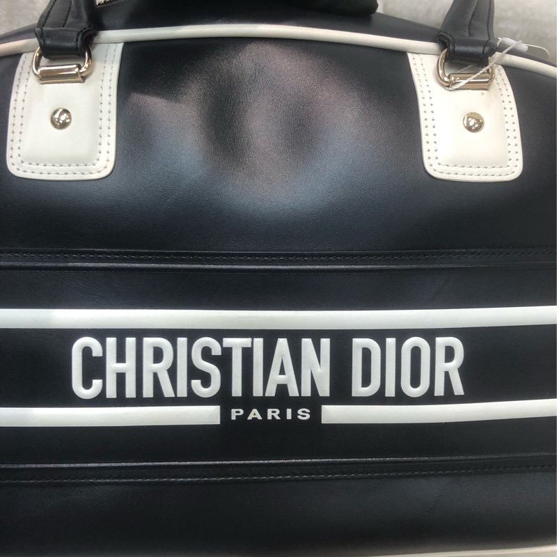 Dior 藍白色保齡袋 2Way XC548-16