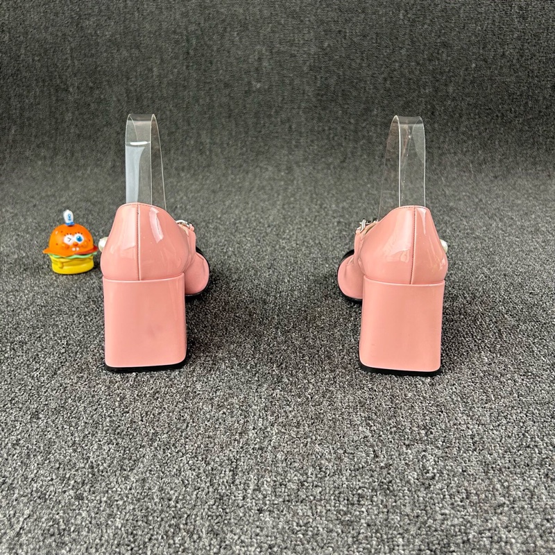 MiuMiu繆繆拼色瑪麗珍鞋 尺碼:38.5 已貼底-4