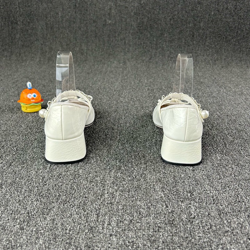 MiuMiu繆繆黑白拼色瑪麗珍鞋 尺碼:38.5碼 已貼底-4