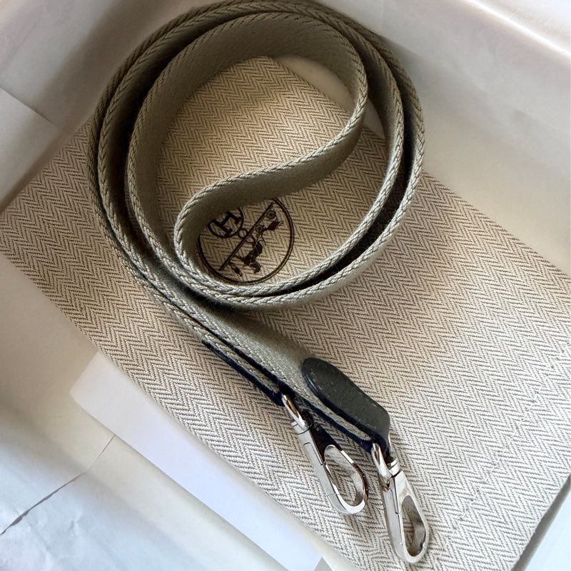 HERMES Mini Evelyne 欖欖綠 銀釦 附綠色內膽包-13