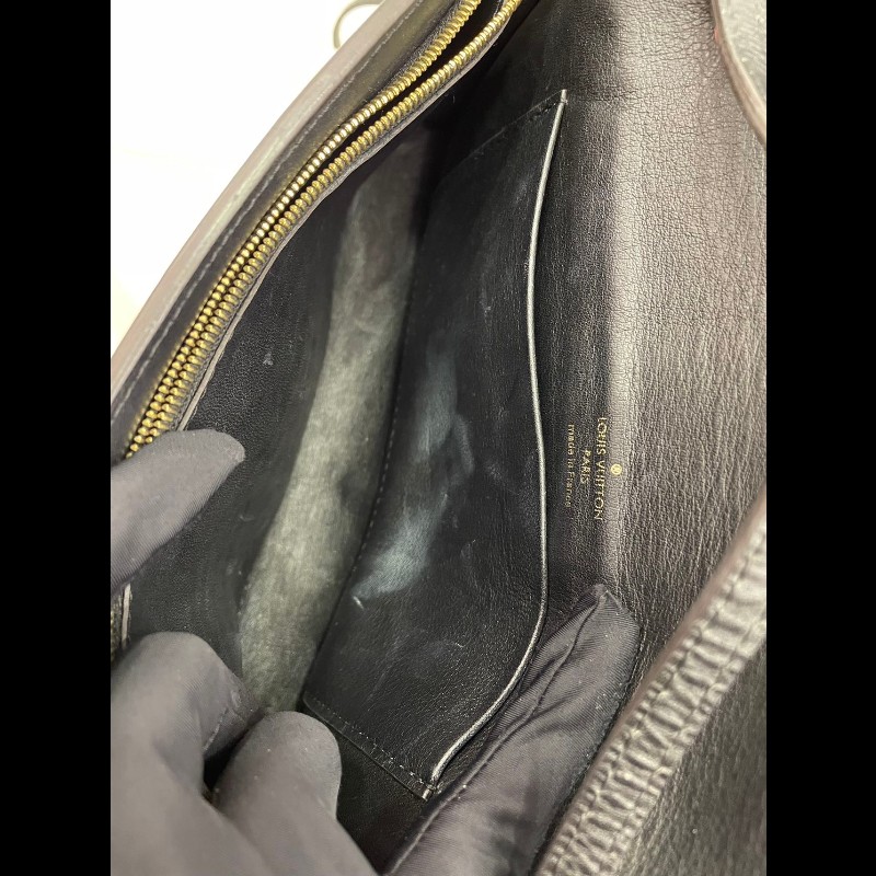 LV 貓頭鷹拼色斜挎包-8