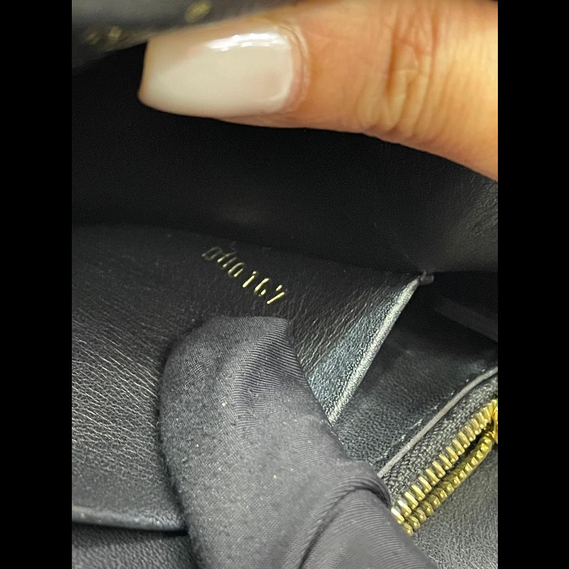 LV 貓頭鷹拼色斜挎包-9