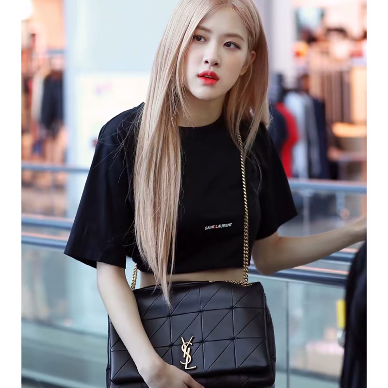Yves Saint Laurent YSL 聖羅蘭 JAMIE 黑色 斜背包 肩背包 側背包-2