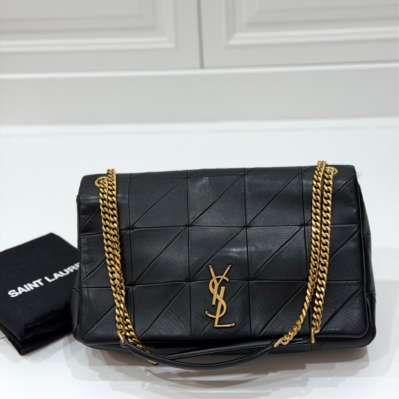 Yves Saint Laurent YSL 聖羅蘭 JAMIE 黑色 斜背包 肩背包 側背包-8