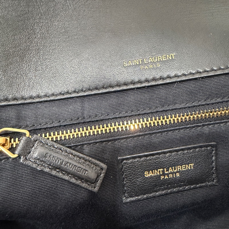 Yves Saint Laurent YSL 聖羅蘭 JAMIE 黑色 斜背包 肩背包 側背包-21