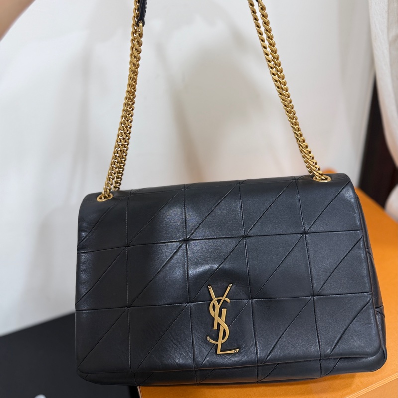 Yves Saint Laurent YSL 聖羅蘭 JAMIE 黑色 斜背包 肩背包 側背包-27