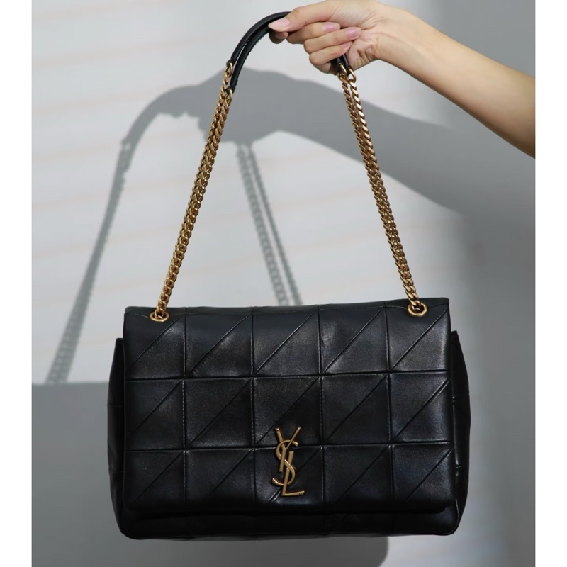 Yves Saint Laurent YSL 聖羅蘭 JAMIE 黑色 斜背包 肩背包 側背包-29
