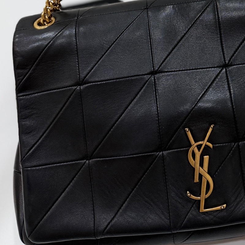Yves Saint Laurent YSL 聖羅蘭 JAMIE 黑色 斜背包 肩背包 側背包-30