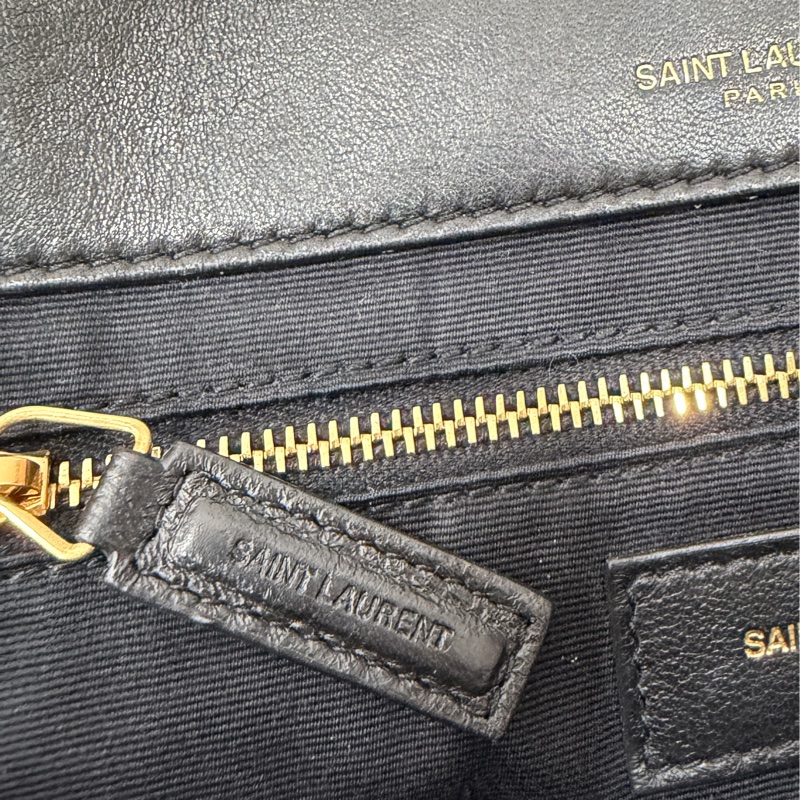 Yves Saint Laurent YSL 聖羅蘭 JAMIE 黑色 斜背包 肩背包 側背包-42