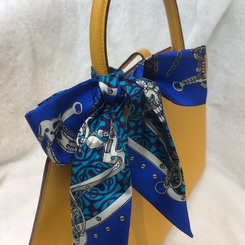 Hermes 黃色 Daley 連Twilly XC551-6