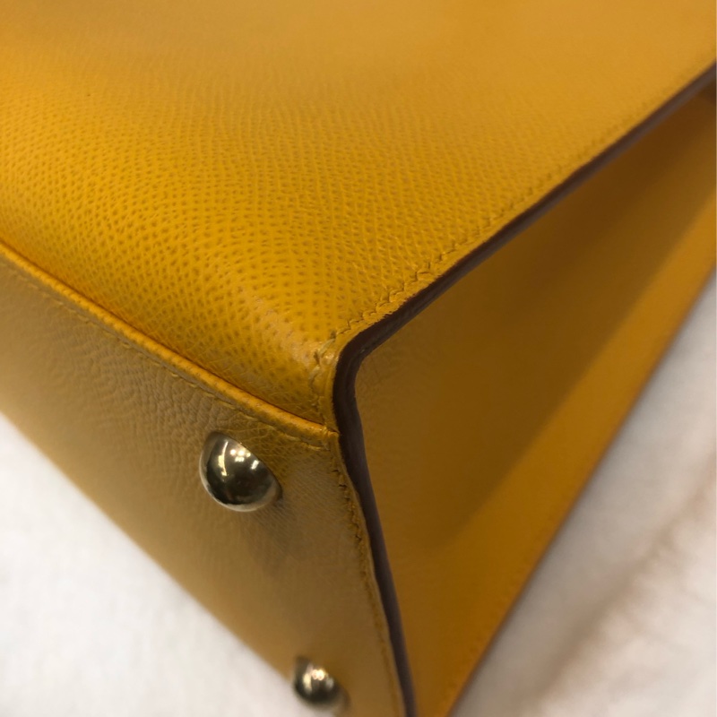 Hermes 黃色 Daley 連Twilly XC551-10