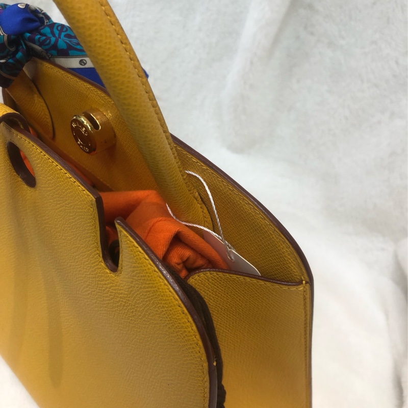 Hermes 黃色 Daley 連Twilly XC551-14