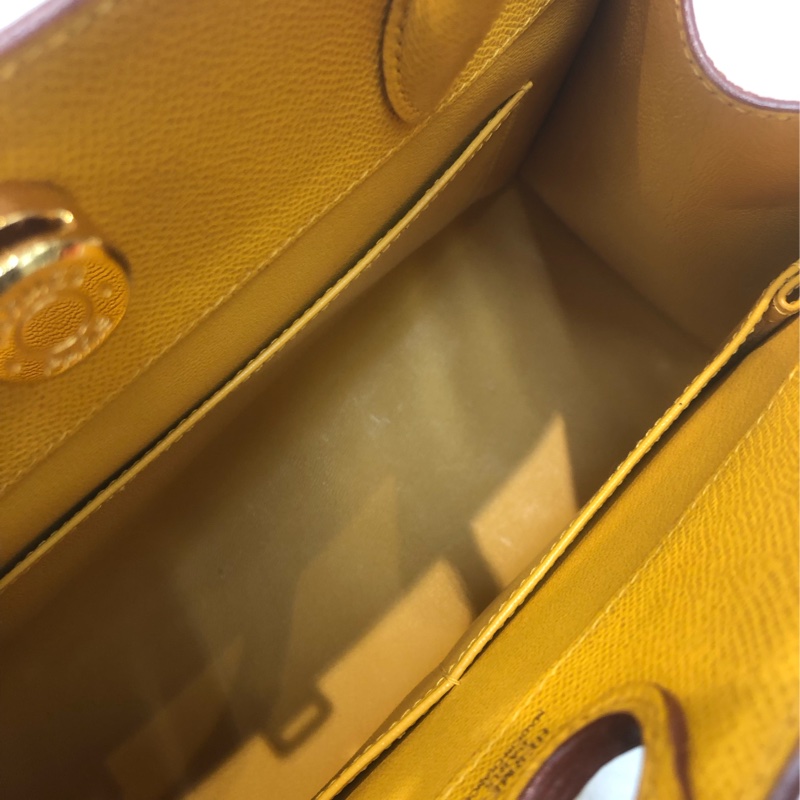 Hermes 黃色 Daley 連Twilly XC551-16