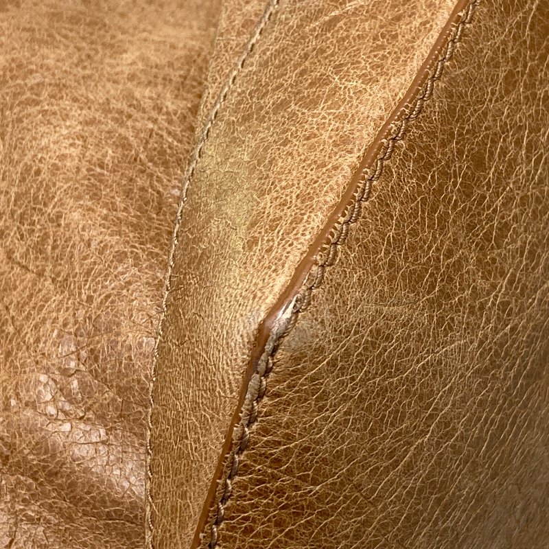 BALENCIAGA 巴黎世家 托特包 272810  棕色 皮革 銀釦-6