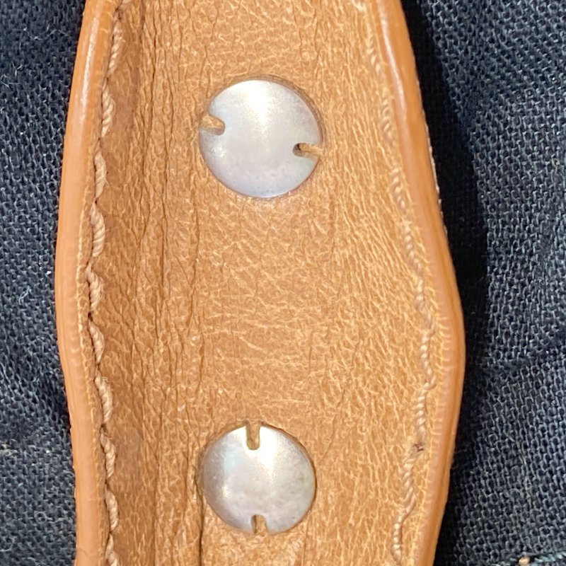 BALENCIAGA 巴黎世家 托特包 272810  棕色 皮革 銀釦-14