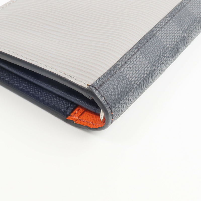 LOUIS VUITTON Epi/Damier Graphite Long Wallet長錢包-13