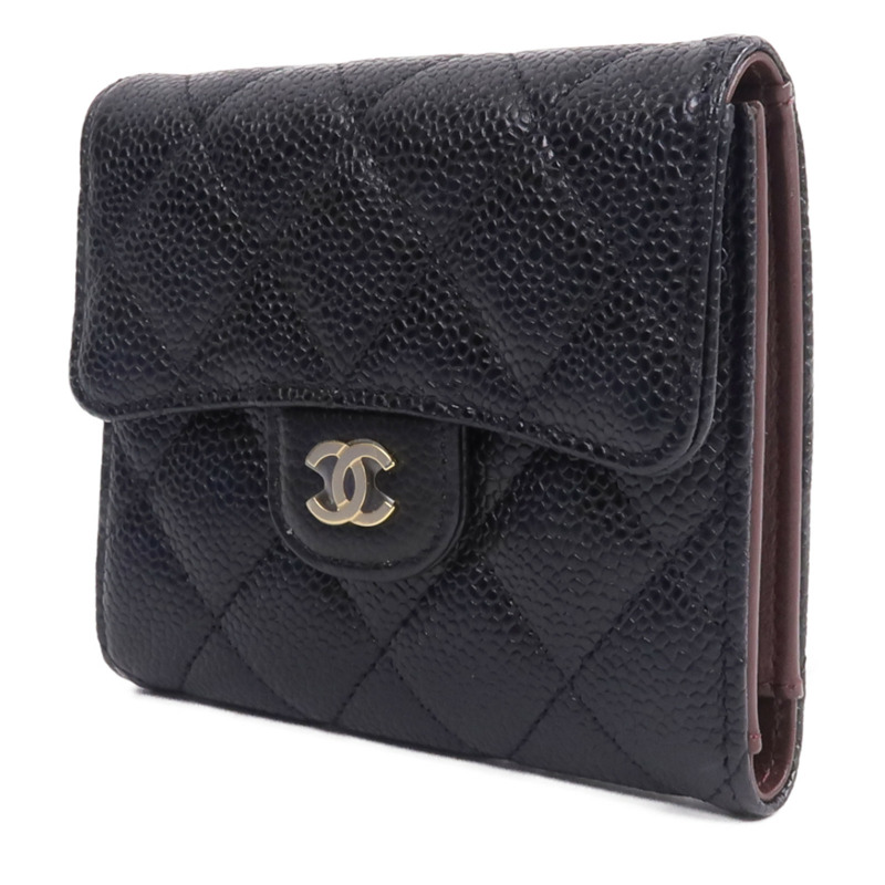 CHANEL 牛皮皮革Classic Small Flap Wallet錢包-2