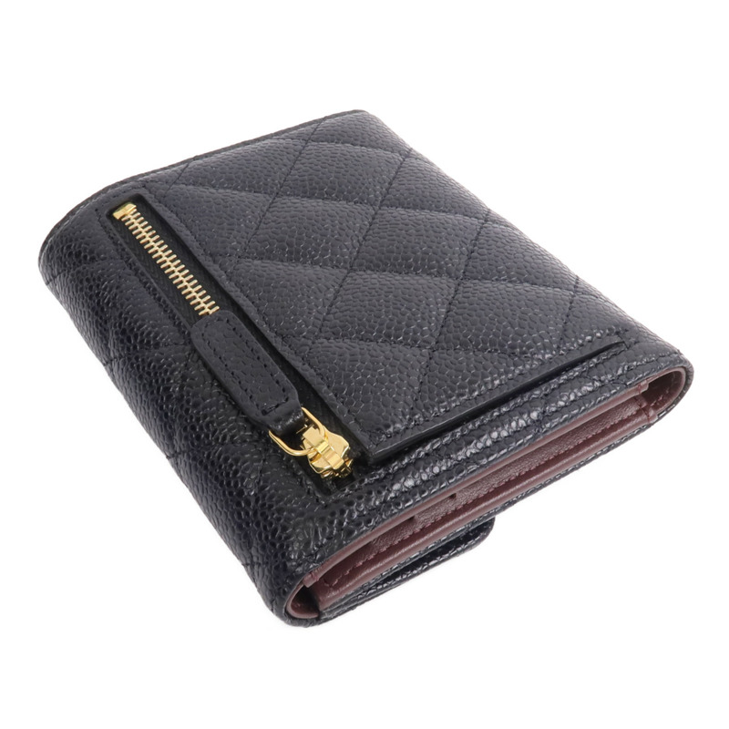 CHANEL 牛皮皮革Classic Small Flap Wallet錢包-4