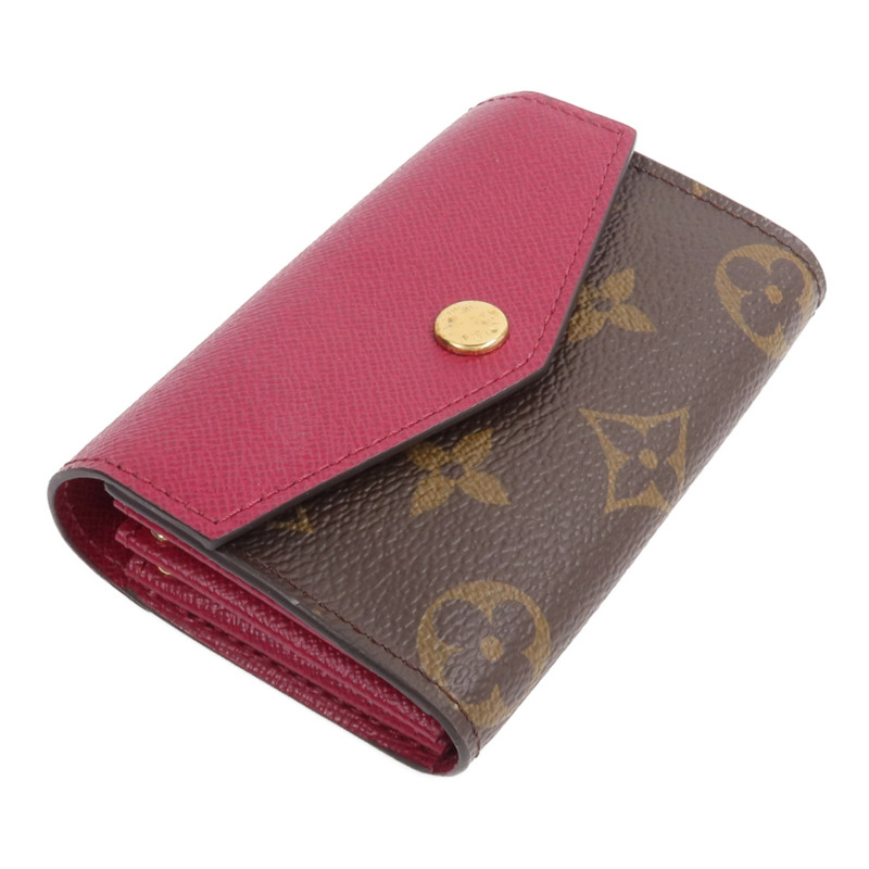 LOUIS VUITTON Monogram Sarah Multicartes卡片套-3