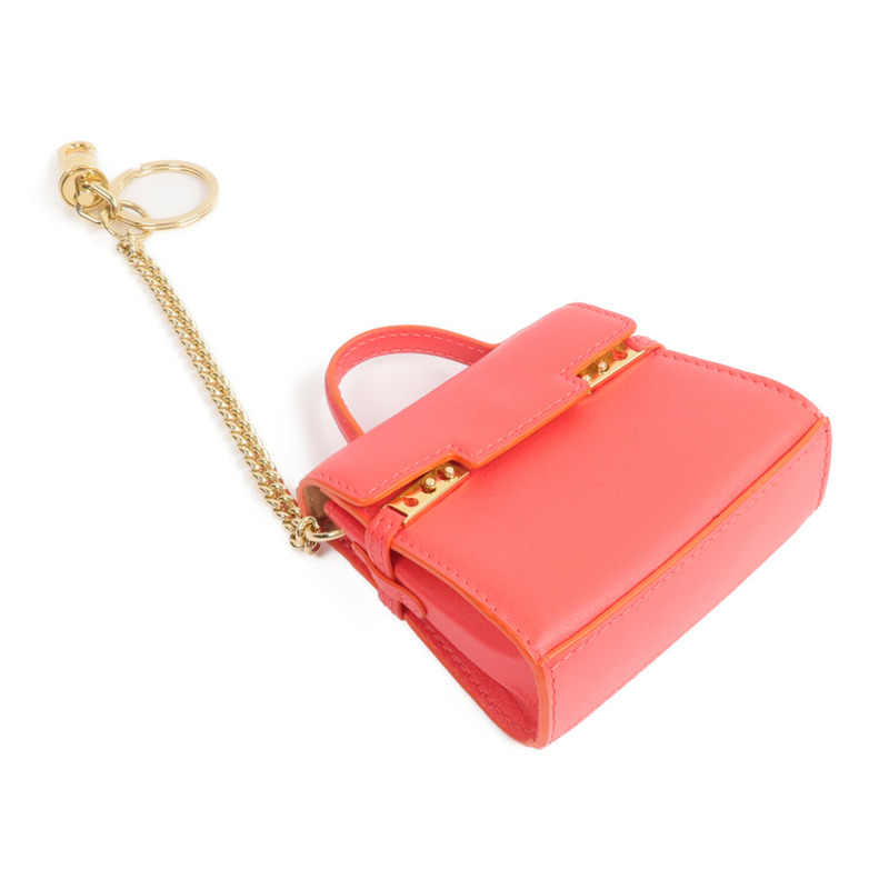 Delvaux 牛皮皮革Tempete Bag Charm掛飾-2
